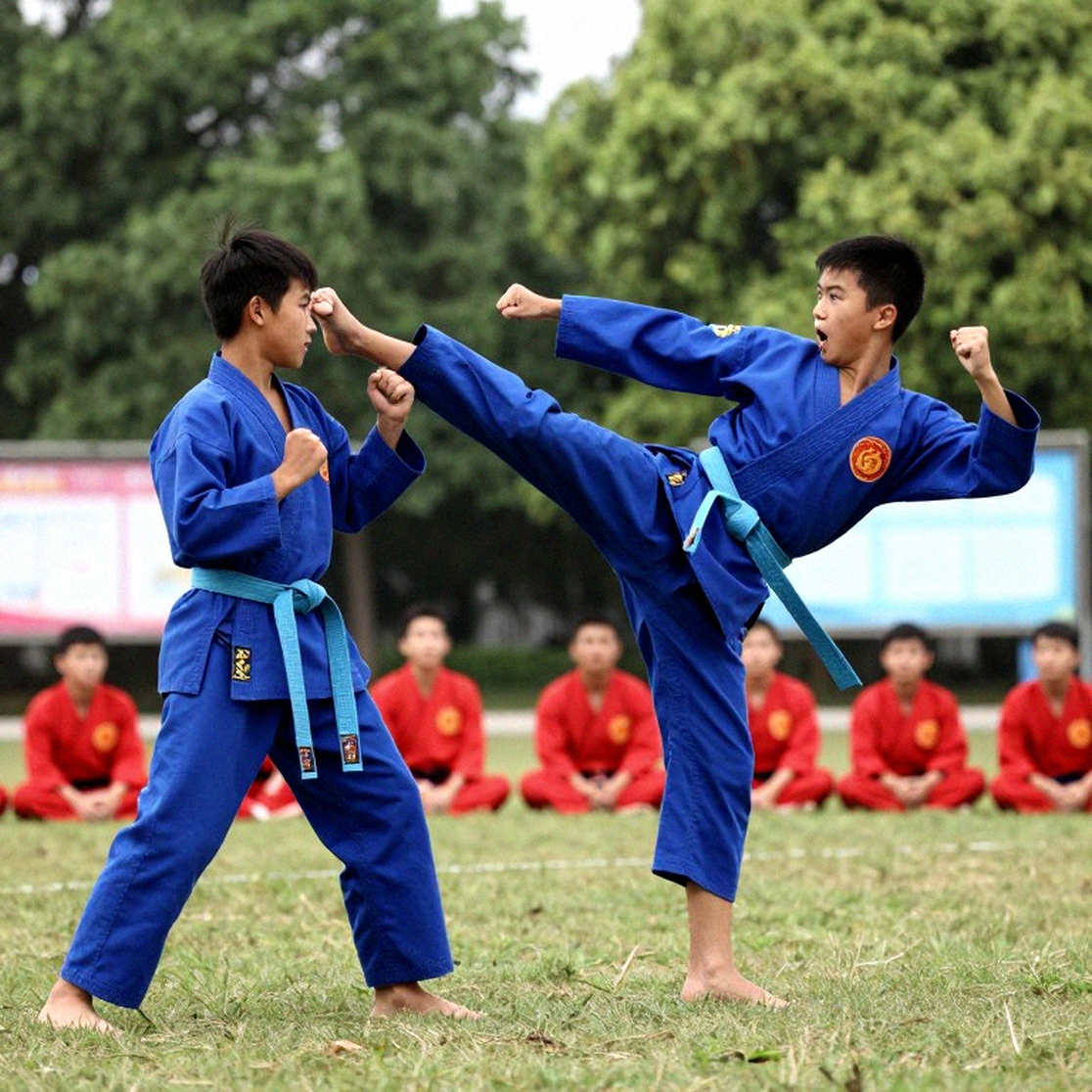 Trên thảm đấu võ cổ truyền Việt Nam: khi điểm số nằm trong mắt người chấm